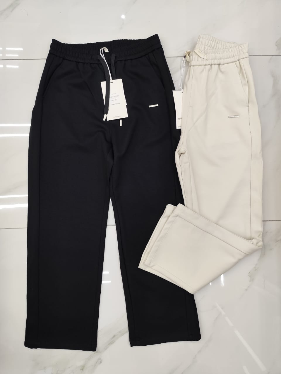 Pantalón ancho algodón